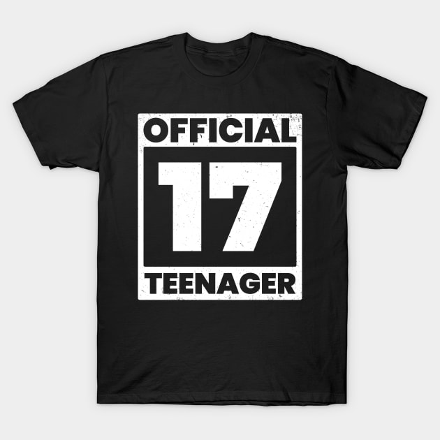 17th birthday T-Shirt by Circle Project